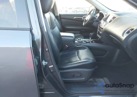 2014 Nissan Pathfinder Platinum z USA, uszkodzony, nr VIN 5N1AR2MM2EC713339